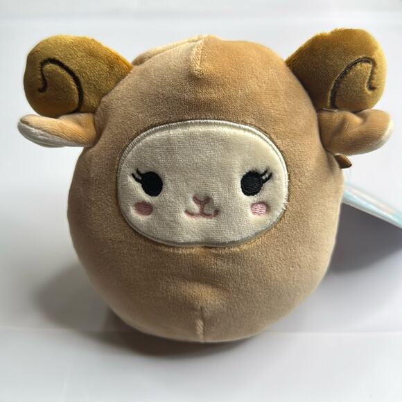 Squishmallows Other - NWT 5” Reggie the Ram Squishmallows